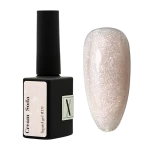 Liquid Gel 10 ml do paznokci Cream Soda #19 - gel średniej samopoziomującej konsystencji beżowy z drobinkami