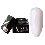 Liquid Gel 30 ml do paznokci Cherry Pop #17 - gel średniej samopoziomującej konsystencji różowy z drobinkami