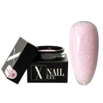 Liquid Gel 30 ml do paznokci Rose Lemonade #18 - gel średniej samopoziomującej konsystencji różowy z drobinkami 