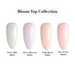 Bloom Top Collection. Zestaw topów kamuflujących do paznokci 4 sz * 10 ml