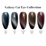 Galaxy Cat Eye Collection - zestaw z pięciu kryjących odcieni z efektem kociego oka 5 * 10 ml