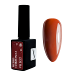 Lakier Hybrydowy  10 ml Merry Christmas #0103 - ciepły czerwony kryjący odcień