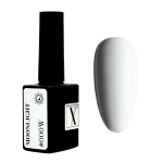 Lakier Hybrydowy 10 ml Moonlight #000W - klasyczny biały, kryjący
