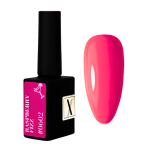 Lakier Hybrydowy 10 ml  Raspberry Fizz #0602 - nasycony neonowy różowy kryjący odcień