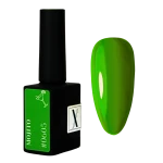 Lakier Hybrydowy 10 ml Mojito #0605 - nasycony neonowy zielony kryjący odcień