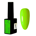 Lakier Hybrydowy 10 ml Appletini #0606 - nasycony neonowy jasnozielony kryjący odcień