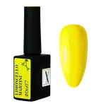 Lakier Hybrydowy 10 ml Limoncello Martini #0607 - neonowy cytrynowy żółty kryjący odcień 