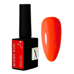 Lakier Hybrydowy 10 ml Bloody Mary #0610 - nasycony neonowy czerwony kryjący odcień 