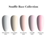 Kolekcja pastelowych kryjących  baz. Souffle Base Collection 10 ml
