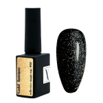 Top Hybrydowy Gold Intense #0008 z refleksyjnym delikatnym brokatem 10 ml 