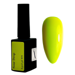 Liquid Gel 10 ml do paznokci Sour Drop #04 - gel średniej samopoziomującej konsynstencji neonowy żółty