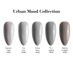 Urban Mood Collection - kolekcja szarych lakierów hybrydowych 5 sz * 10ml